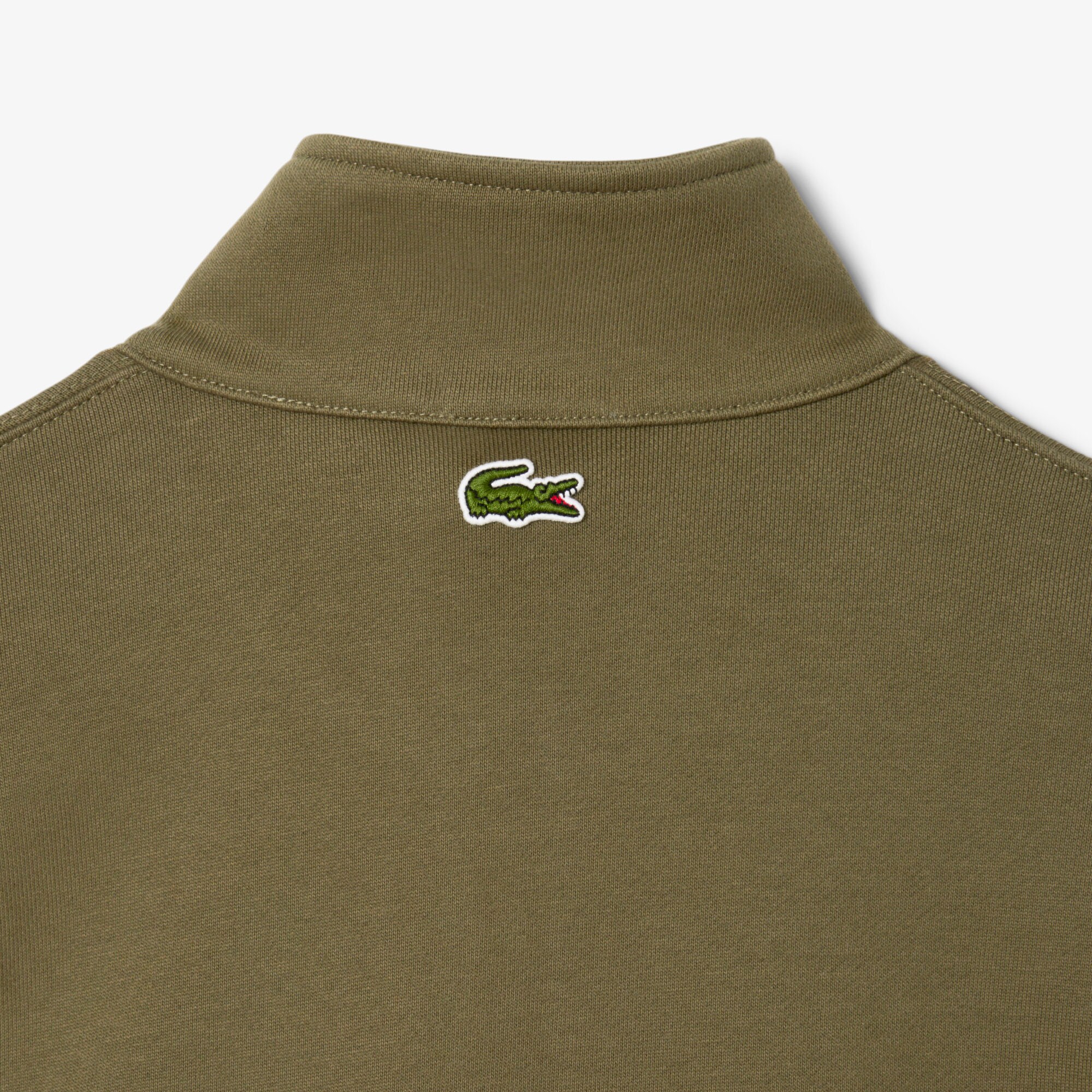High Neck Zip-Up Print Sweatshirt image number 5
