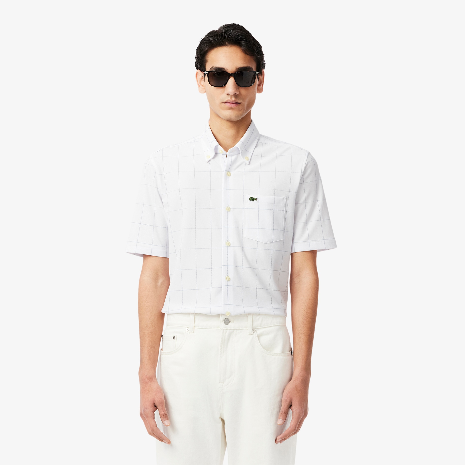 Checked Cotton Shirt image number 0