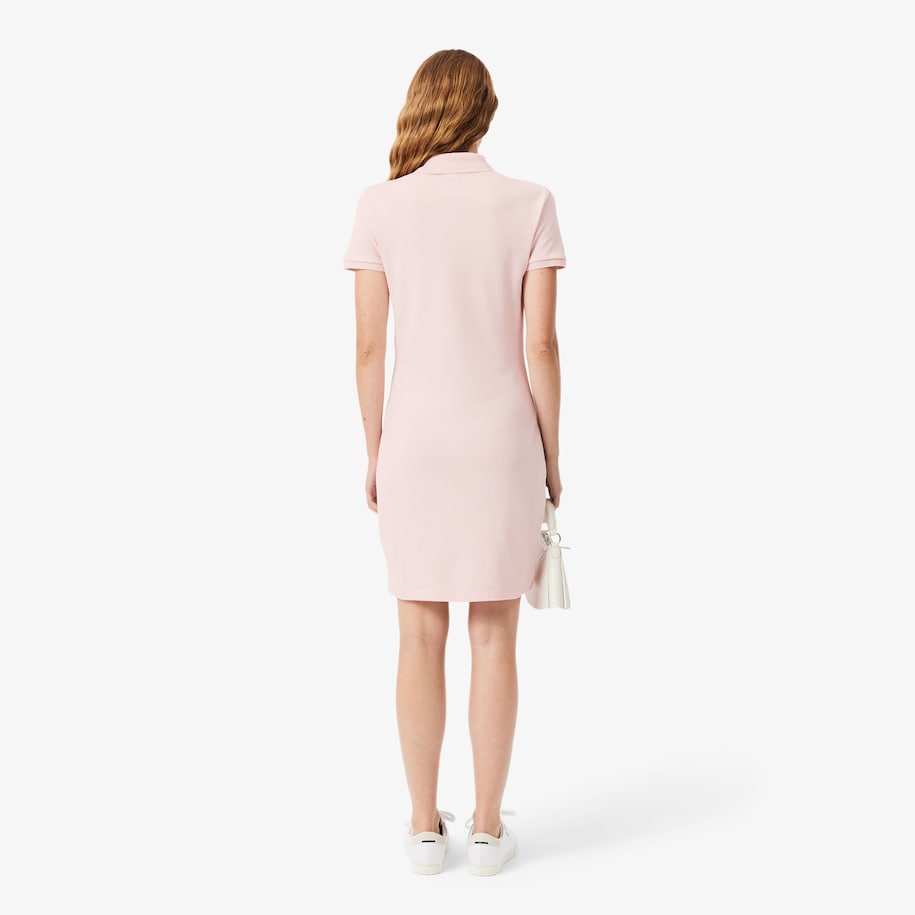 Slim Fit Stretch Mini Piqu&eacute; Polo Dress image number 2