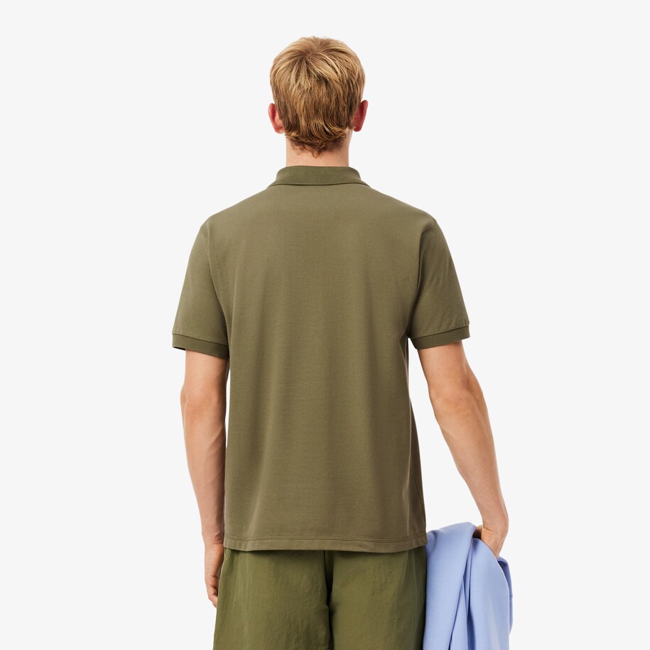 Classic Fit Embroidered Motif Piqué Polo Shirt image number 2