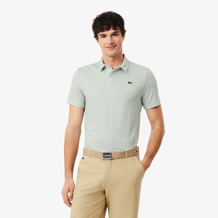 Regular Fit Printed Golf Polo Shirt image number 0