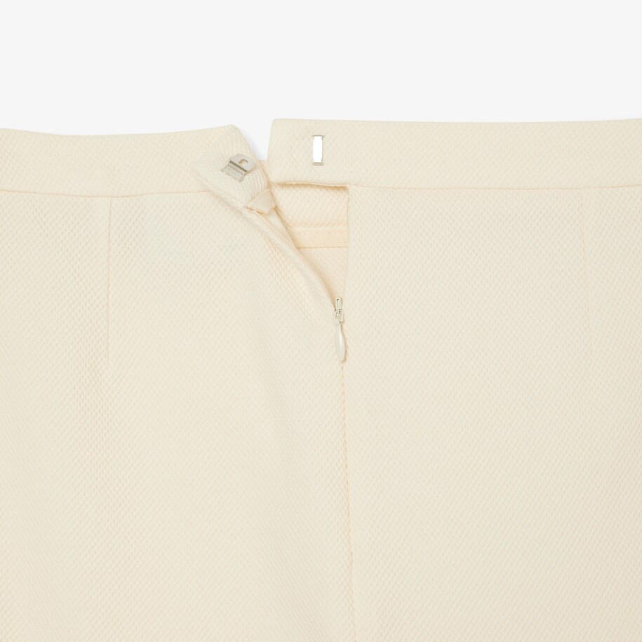 French Made Textured Piqu&eacute; Skirt image number 6