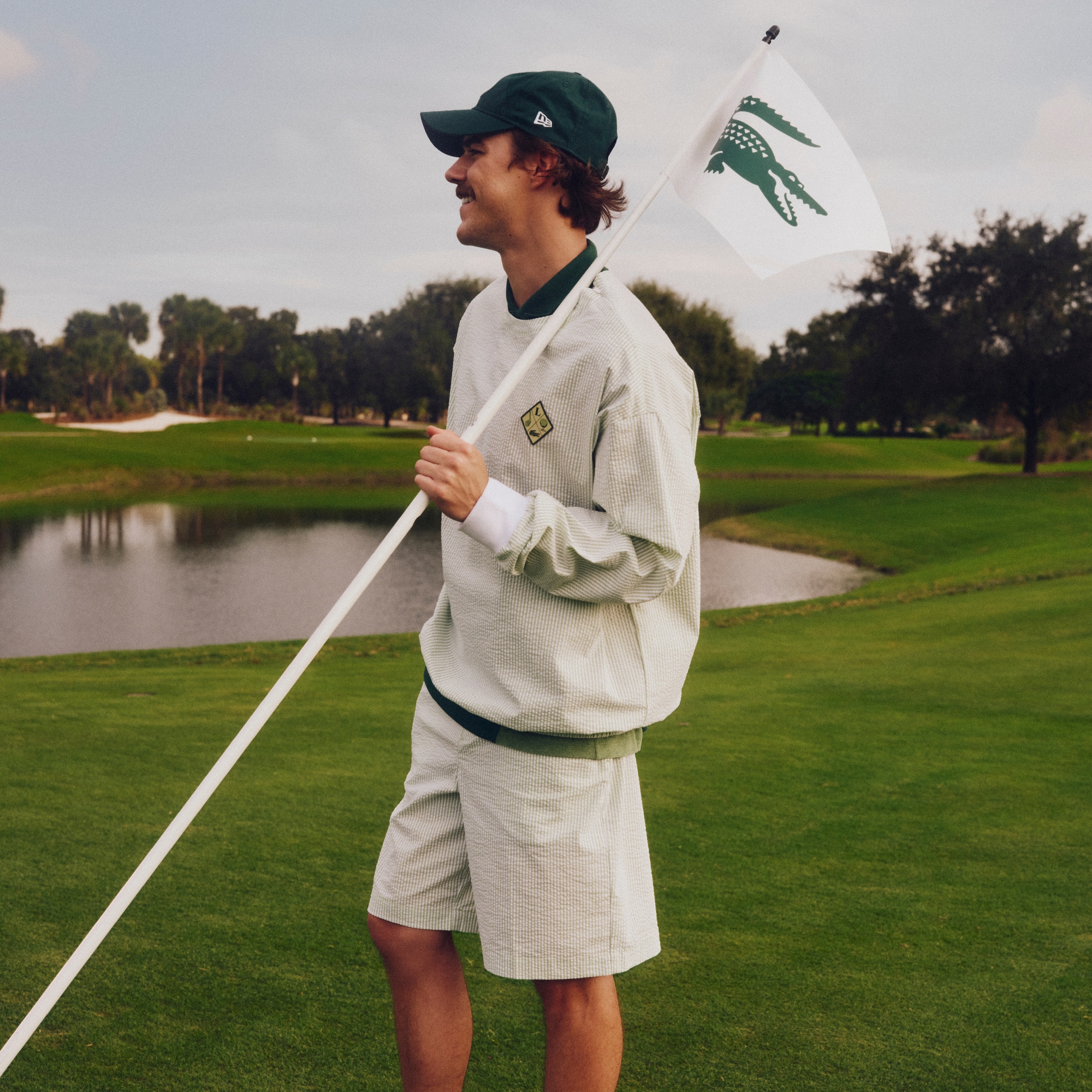 Ultra Dry Seersucker Golf Sweatshirt image number 8