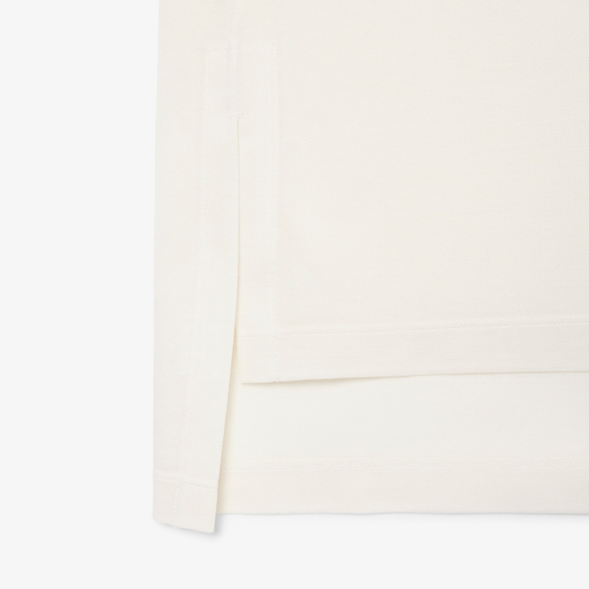 Runway Oversized Silk Piqu&eacute; Polo Shirt image number 7