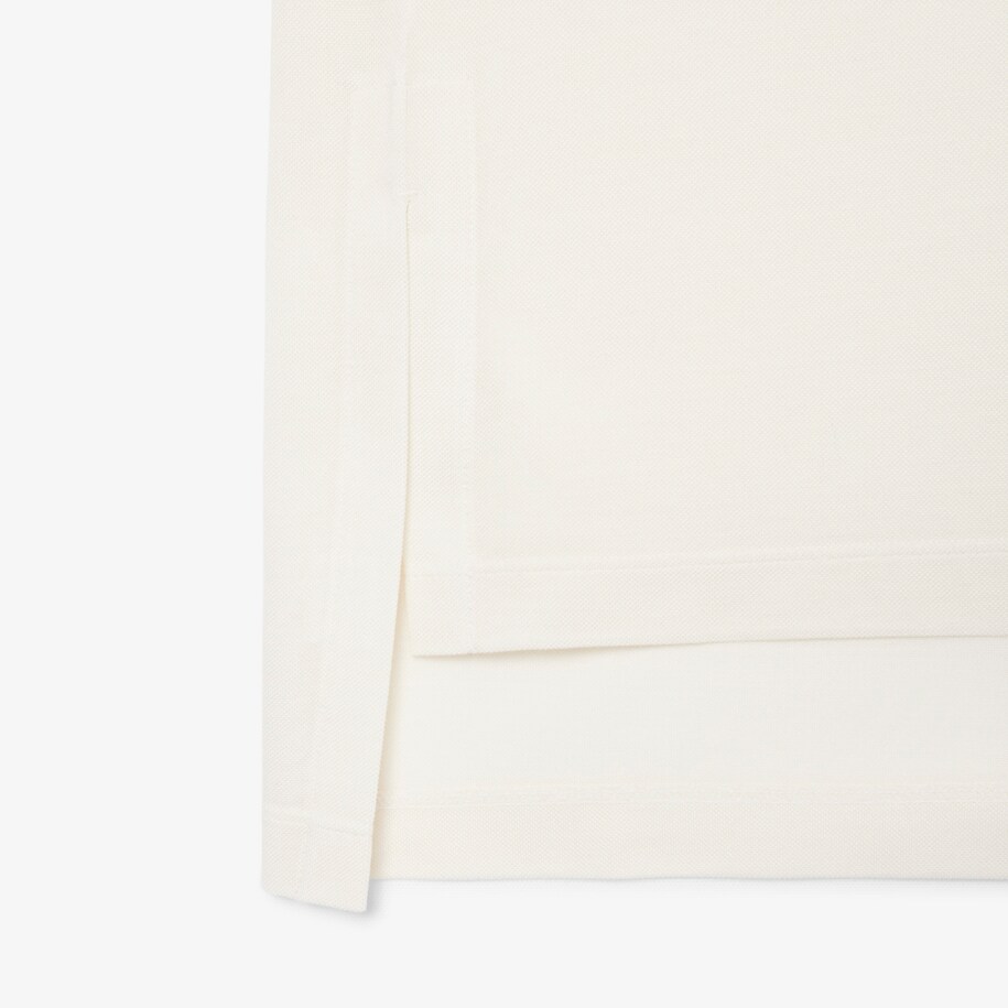 Runway Oversized Silk Piqu&eacute; Polo Shirt image number 7