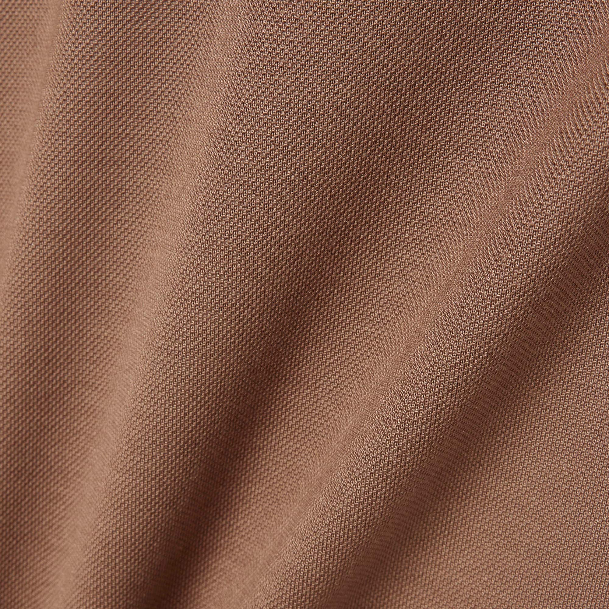 Runway Slim Fit Long Silk Sleeved Polo Shirt image number 6