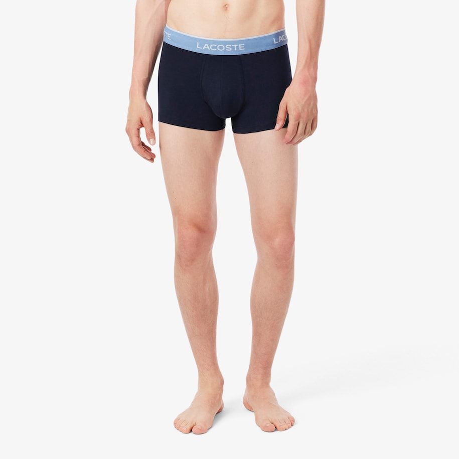 3-Pack Stretch Cotton Trunks image number 1