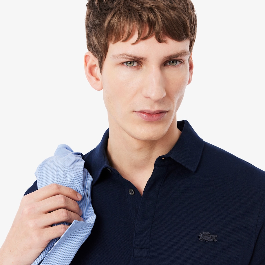 Regular Fit Paris Stretch Piqu&eacute; Polo Shirt image number 1