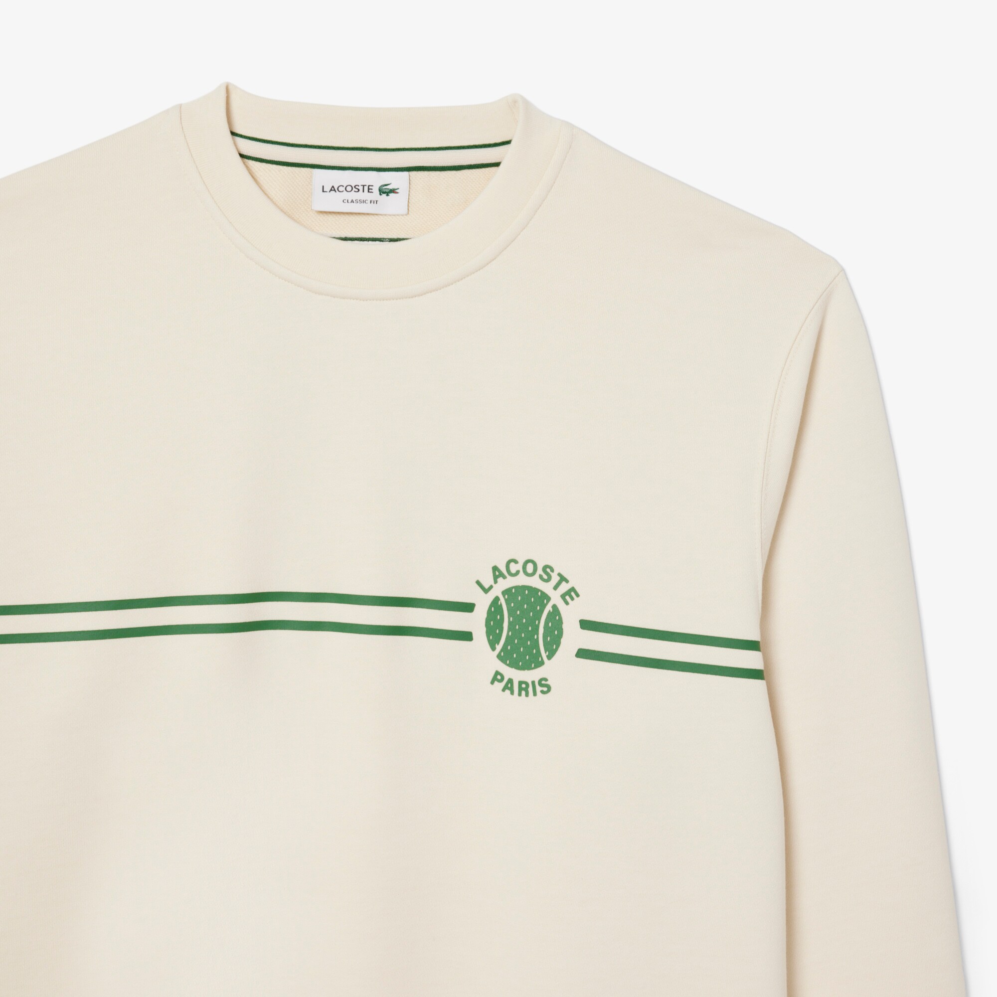 Tennis Print Fleece Sweatshirt image number 4