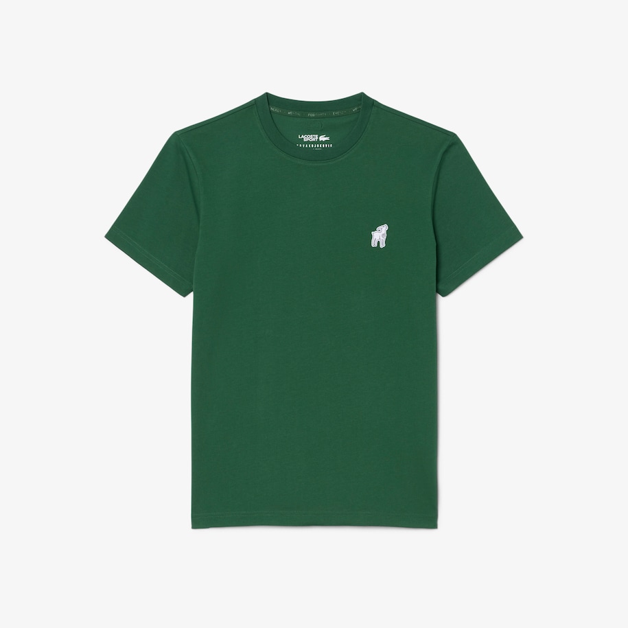 Lacoste x Novak Djokovic The GOAT T-shirt image number 3