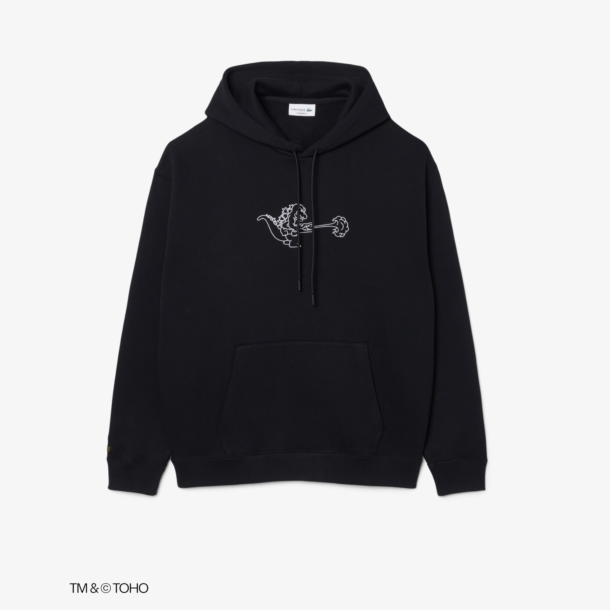 Lacoste & Godzilla Hoodie image number 3