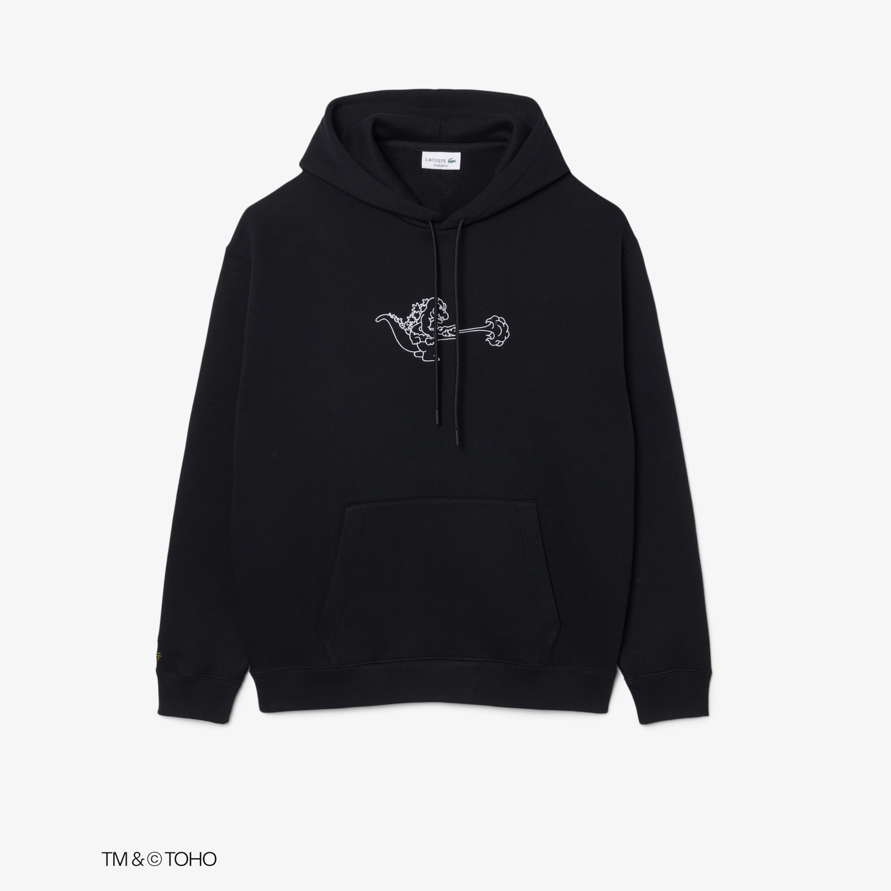 Lacoste & Godzilla Hoodie image number 3