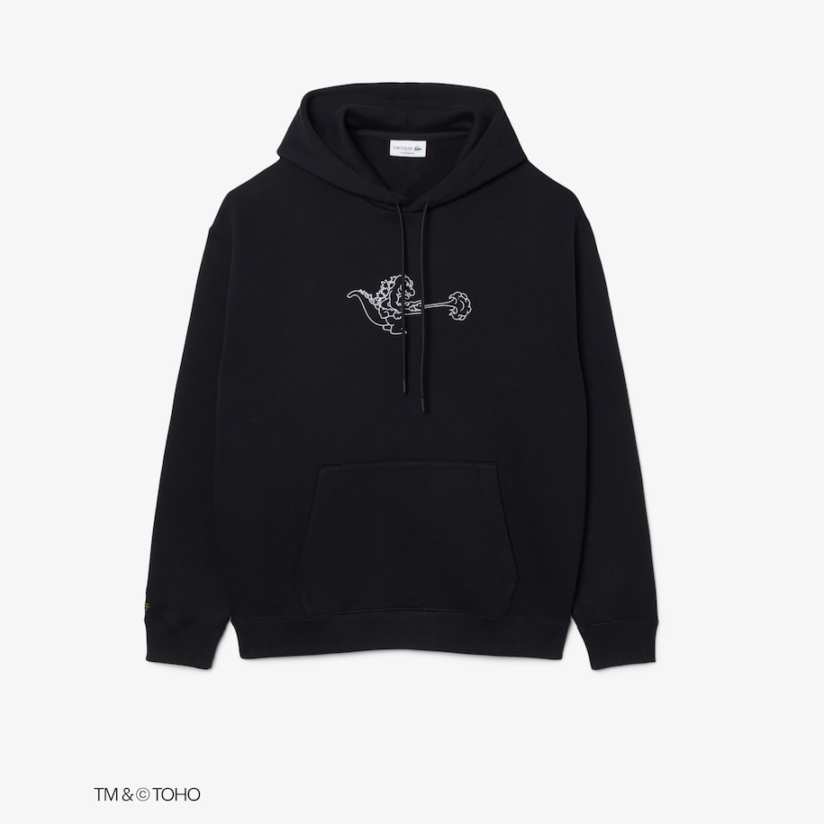 Lacoste & Godzilla Hoodie image number 3