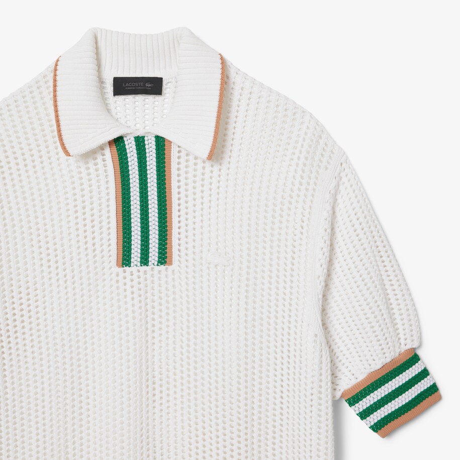 Runway Polo Collar Knit Dress image number 5