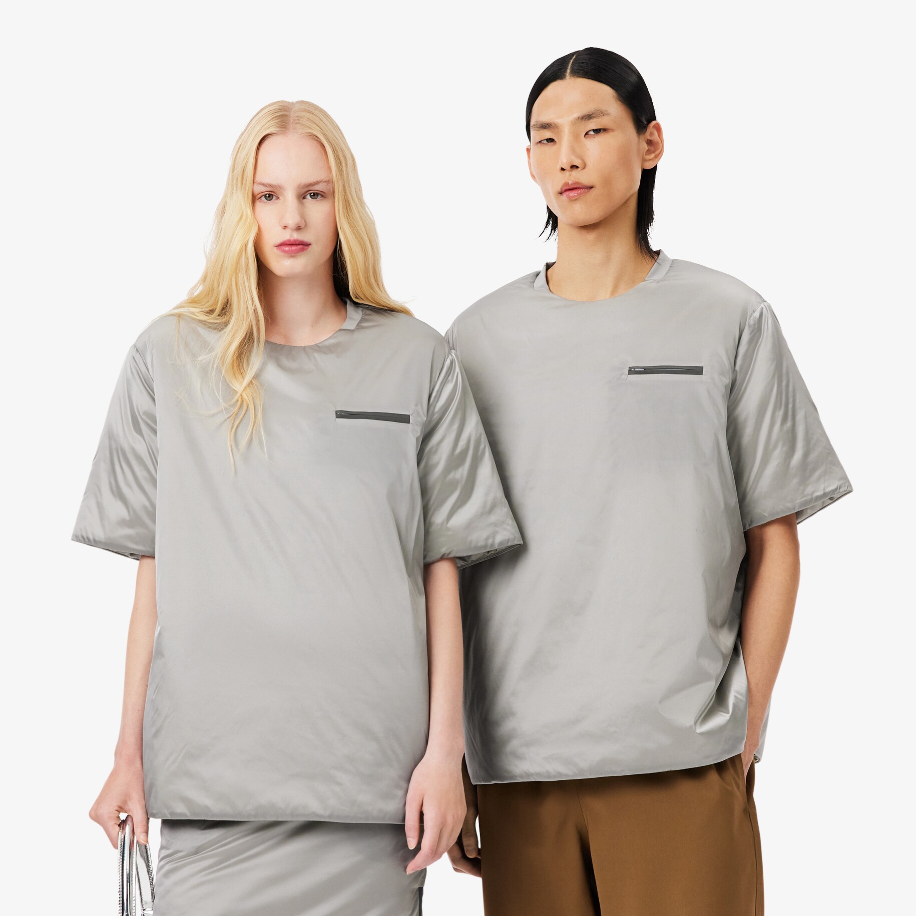 Runway Glossy Padded T-shirt image number 0