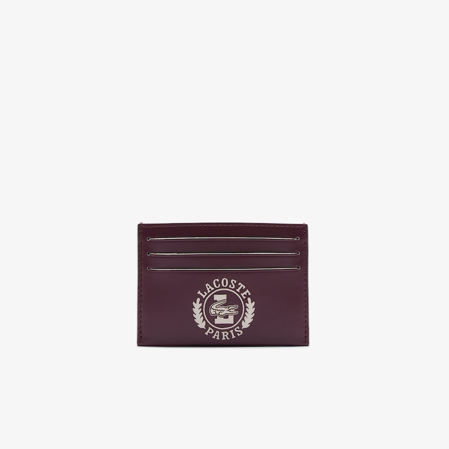 Vintage Logo FG Leather Card Holder image number 0