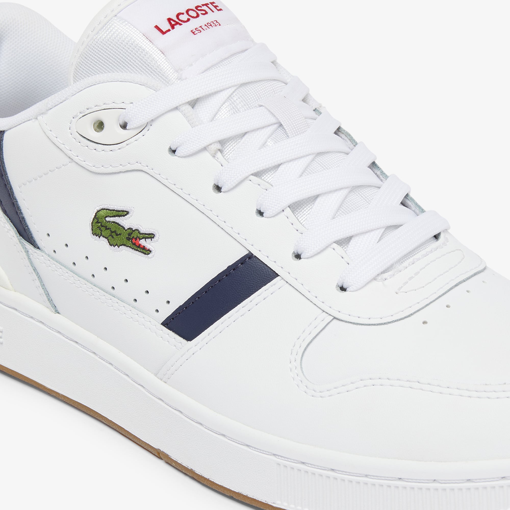 Men's T-Clip Set Leather Sneakers image number 5
