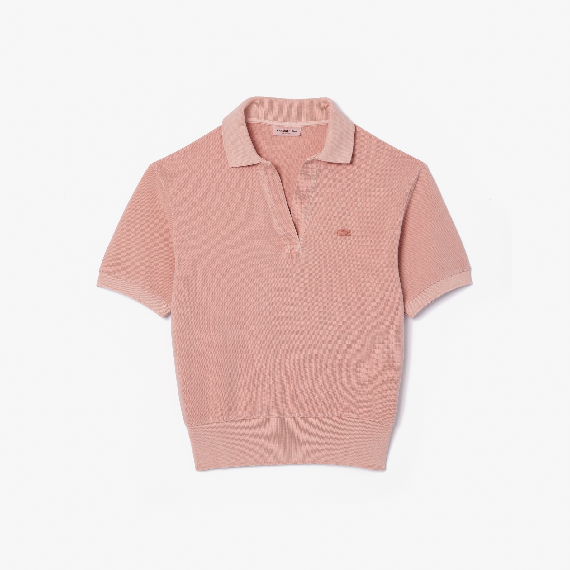 Natural Dyed Cotton Piqué Polo Shirt image number 3