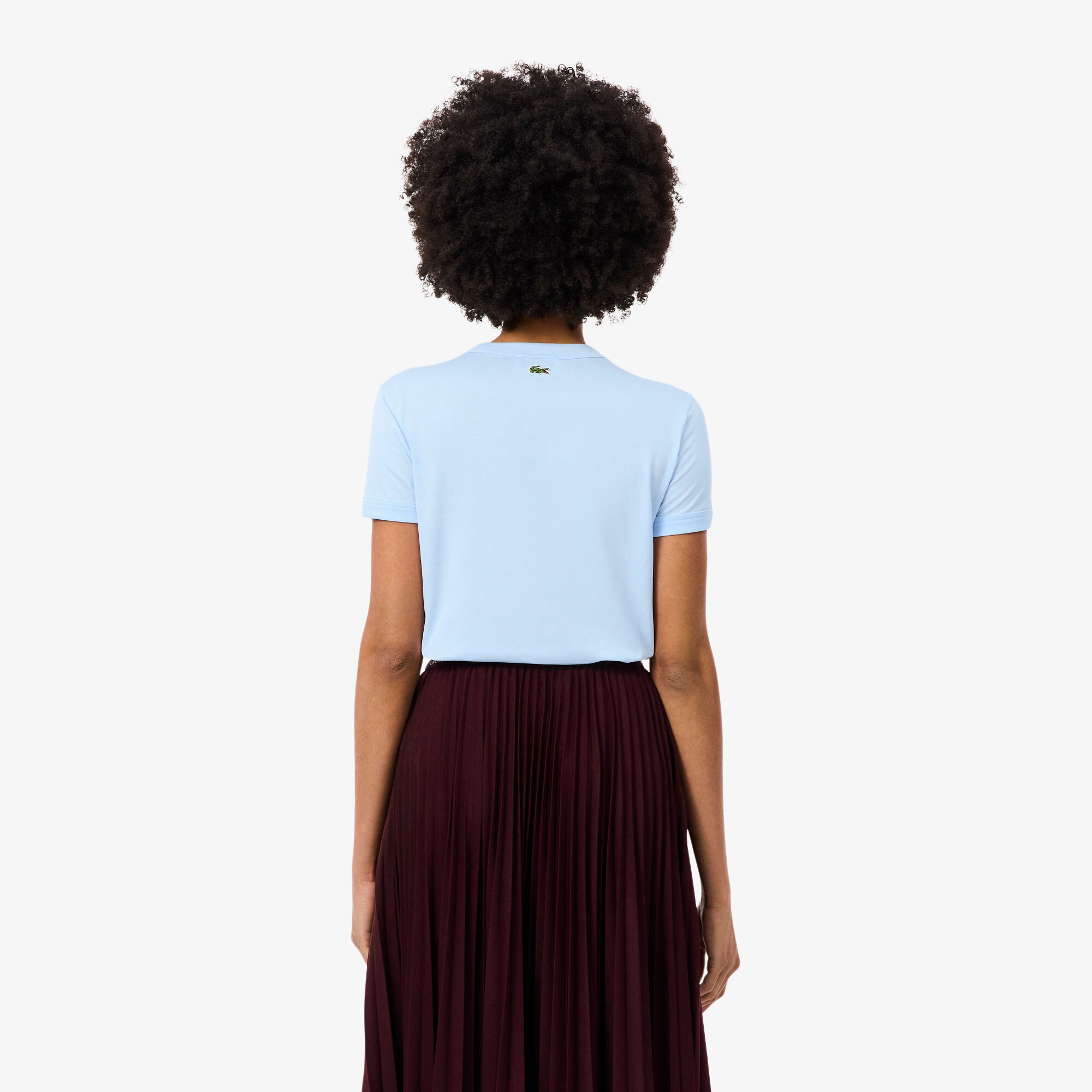 Embroidery Accent Jersey T-shirt image number 2