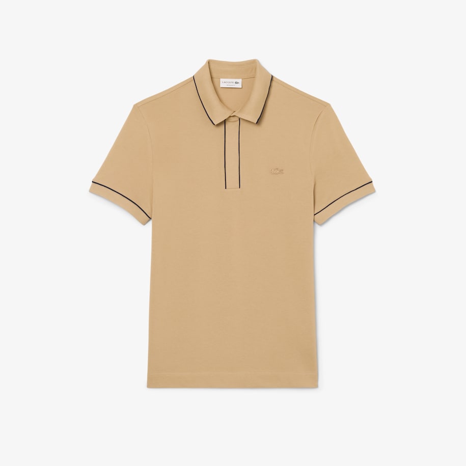 Regular Fit Paris Stretch Piqu&eacute; Polo Shirt image number 3