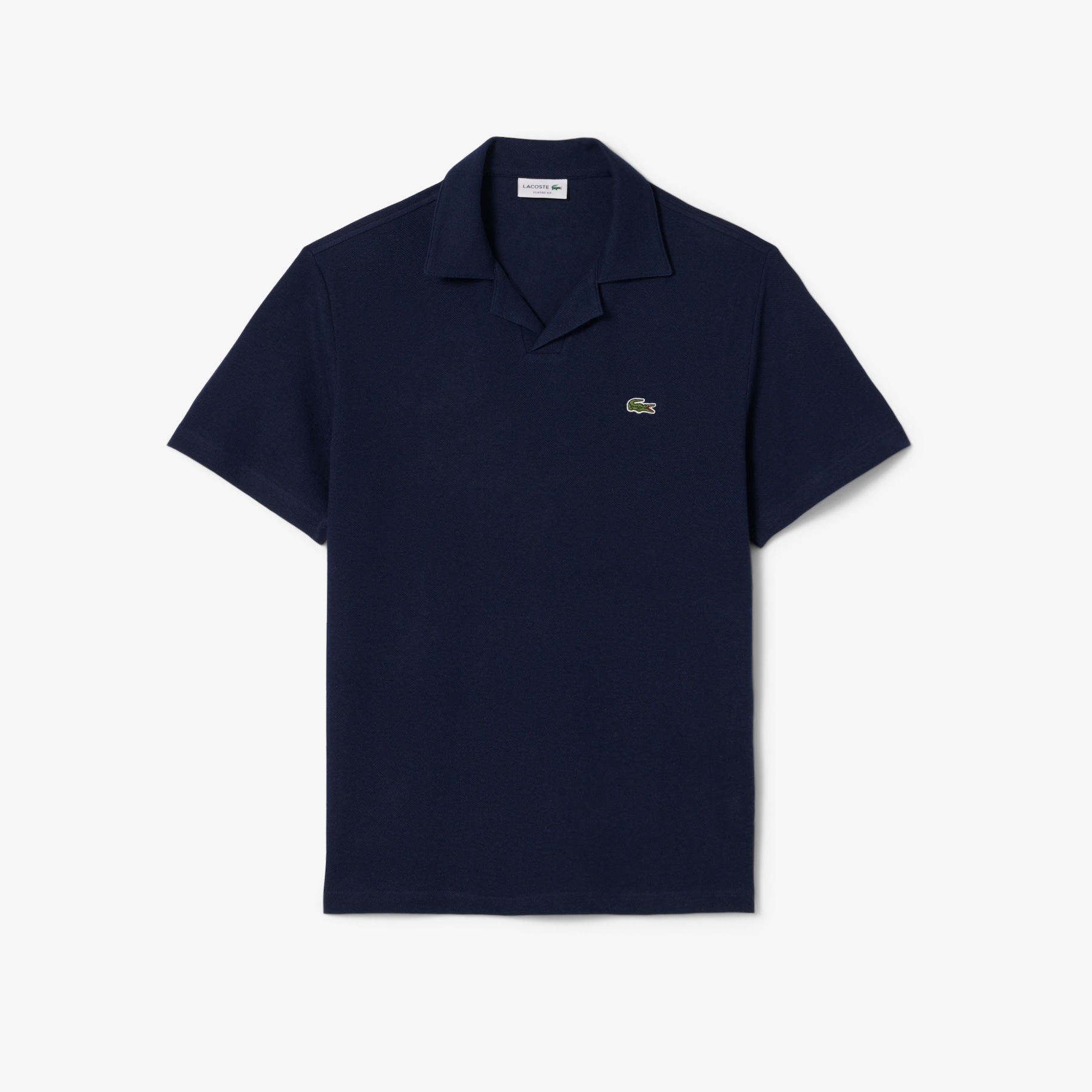 Classic Fit Cotton-Linen Polo Shirt image number 3