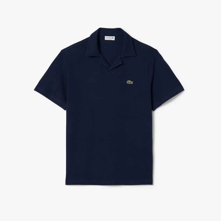 Classic Fit Cotton-Linen Polo Shirt image number 3
