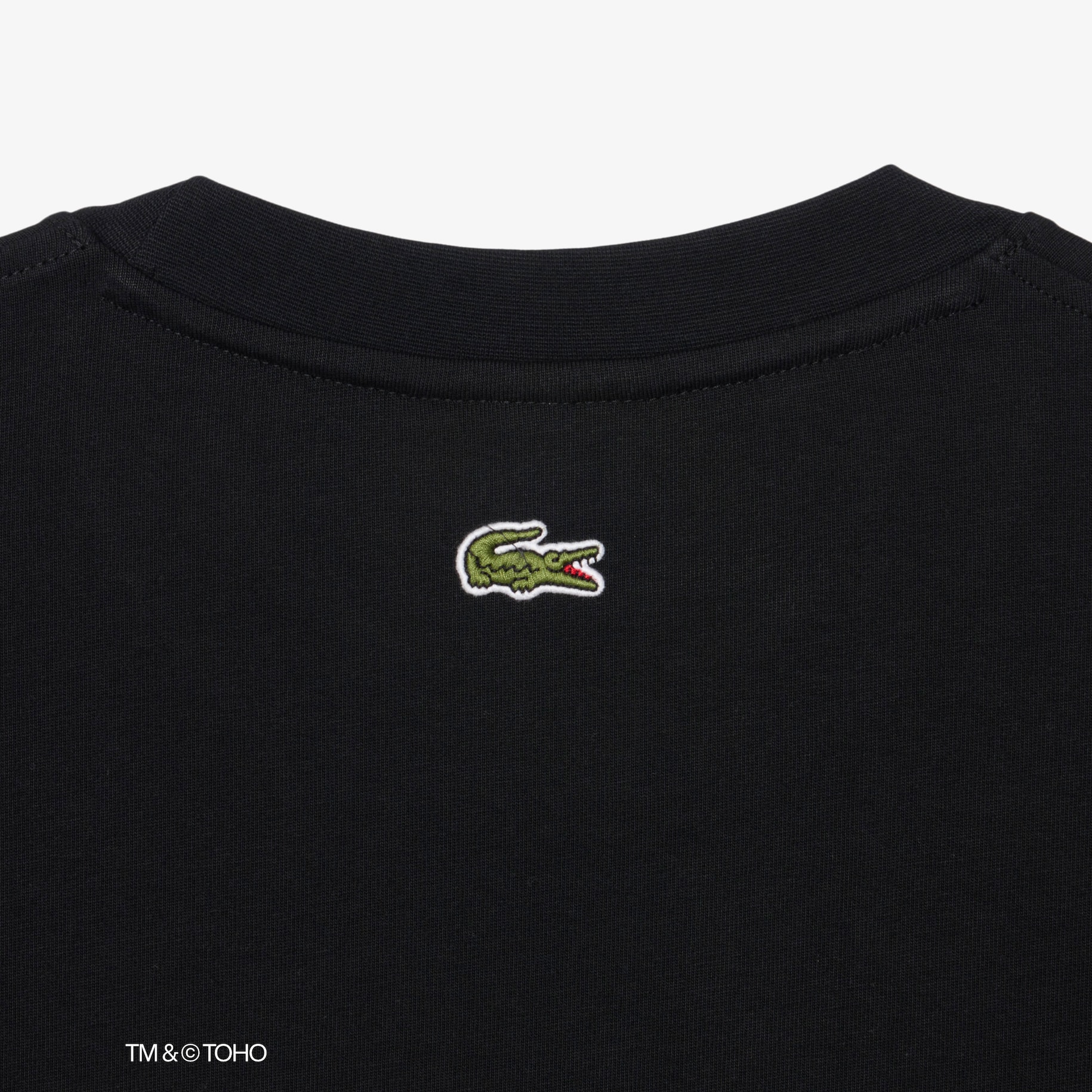 T-shirt Lacoste crocodile & Godzilla image number 5