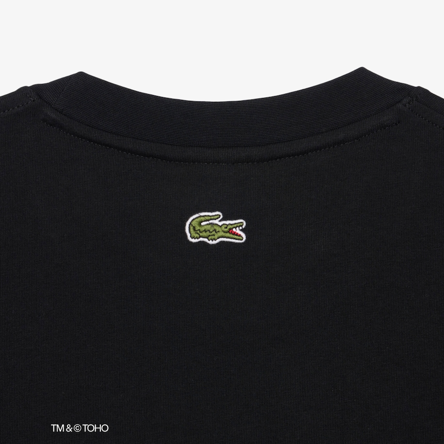 T-shirt Lacoste crocodile & Godzilla image number 5