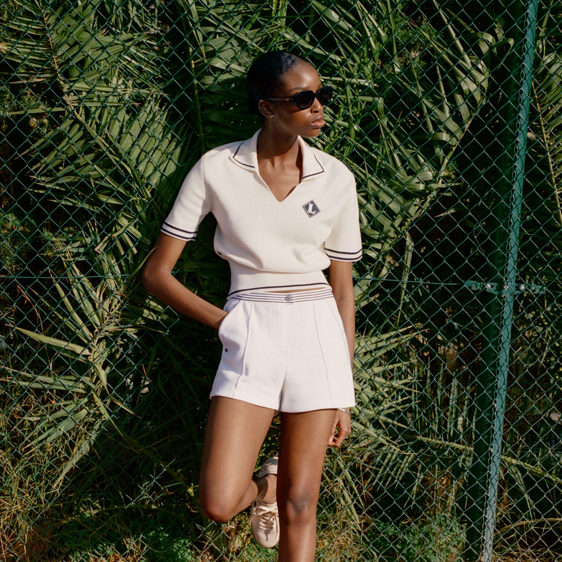 French Made Cotton Polo Shirt image number 7