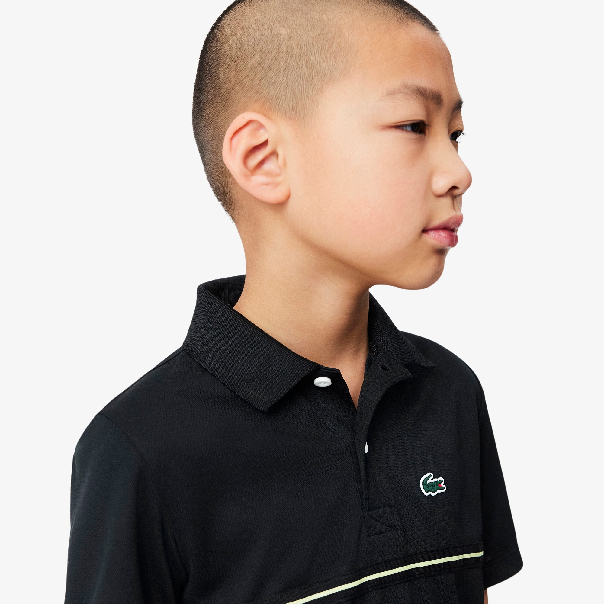 Ultra Dry Branded Stripe Piqu&eacute; Polo Shirt image number 1
