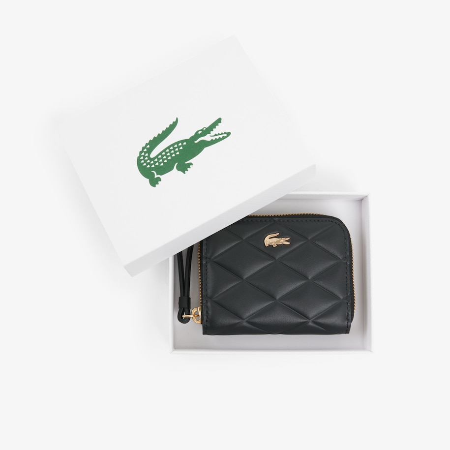 Small Crocodelle Leather Coin Purse image number 4