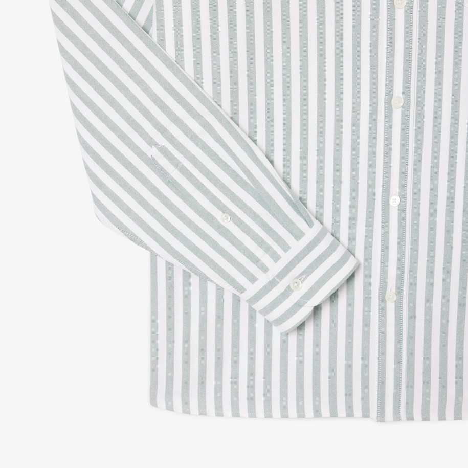 Regular Fit Striped Oxford Shirt image number 5