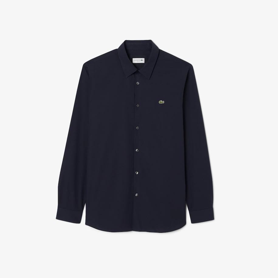 Slim Fit Stretch Poplin Shirt image number 3