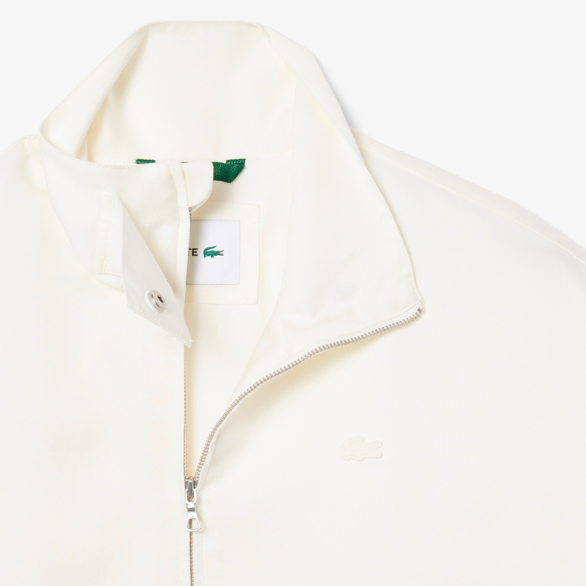 Oversized Linen Blend Track Jacket image number 4