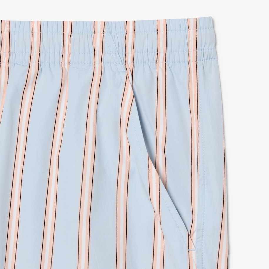 Striped Cotton Poplin Shorts image number 1