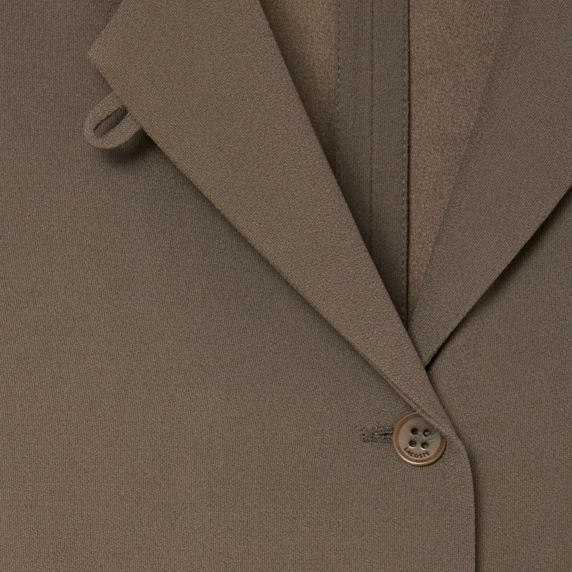 Runway Logo Polo Collar Piqu&eacute; Dress image number 6