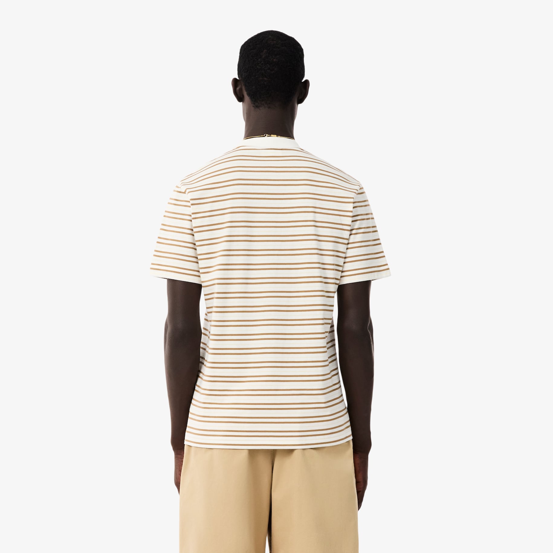 Striped Cotton T-shirt image number 2