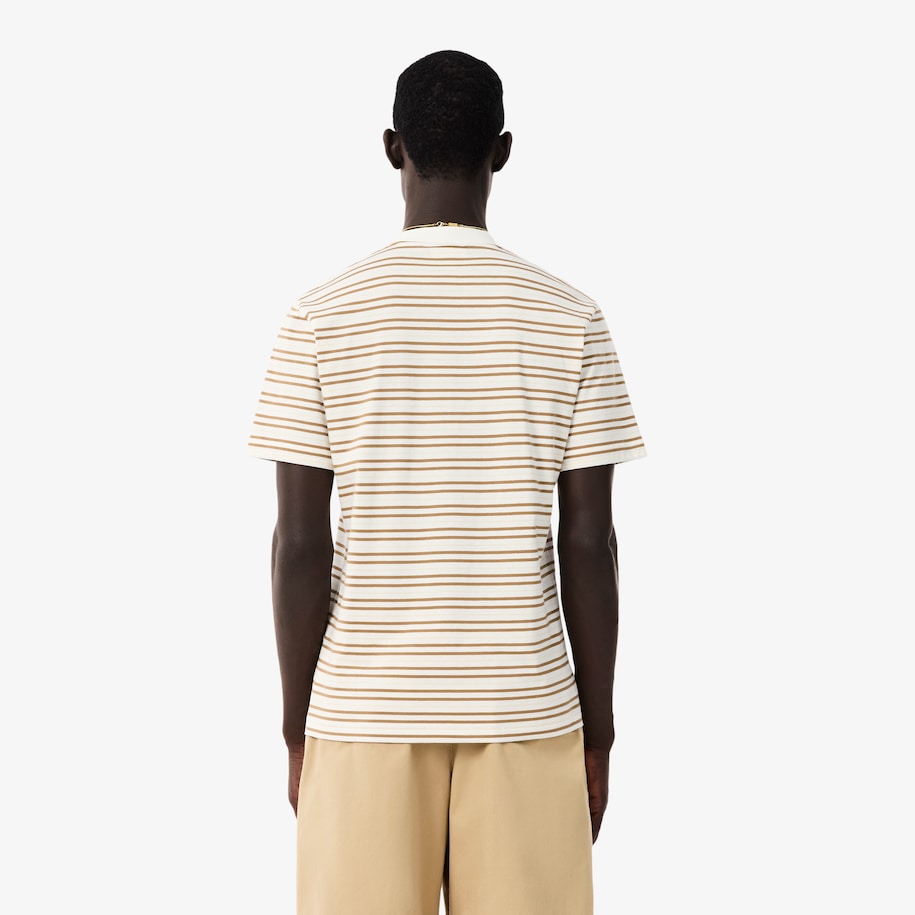 Striped Cotton T-shirt image number 2