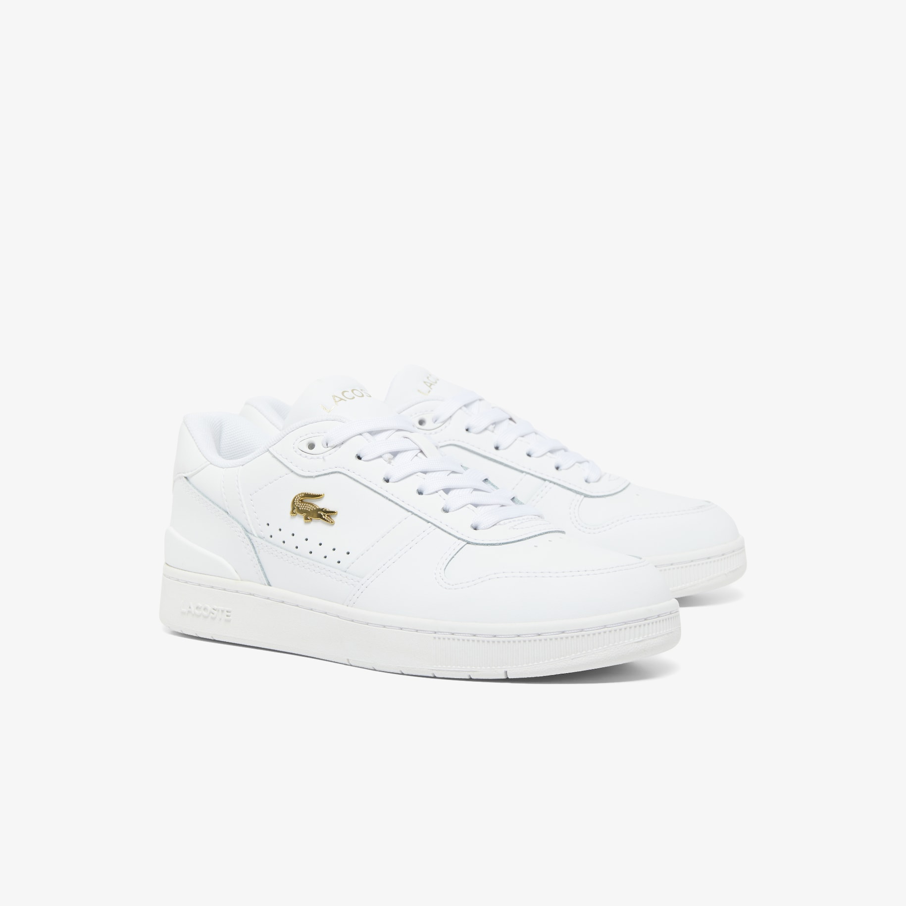 Women's T-Clip Set Leather Sneakers image number 1