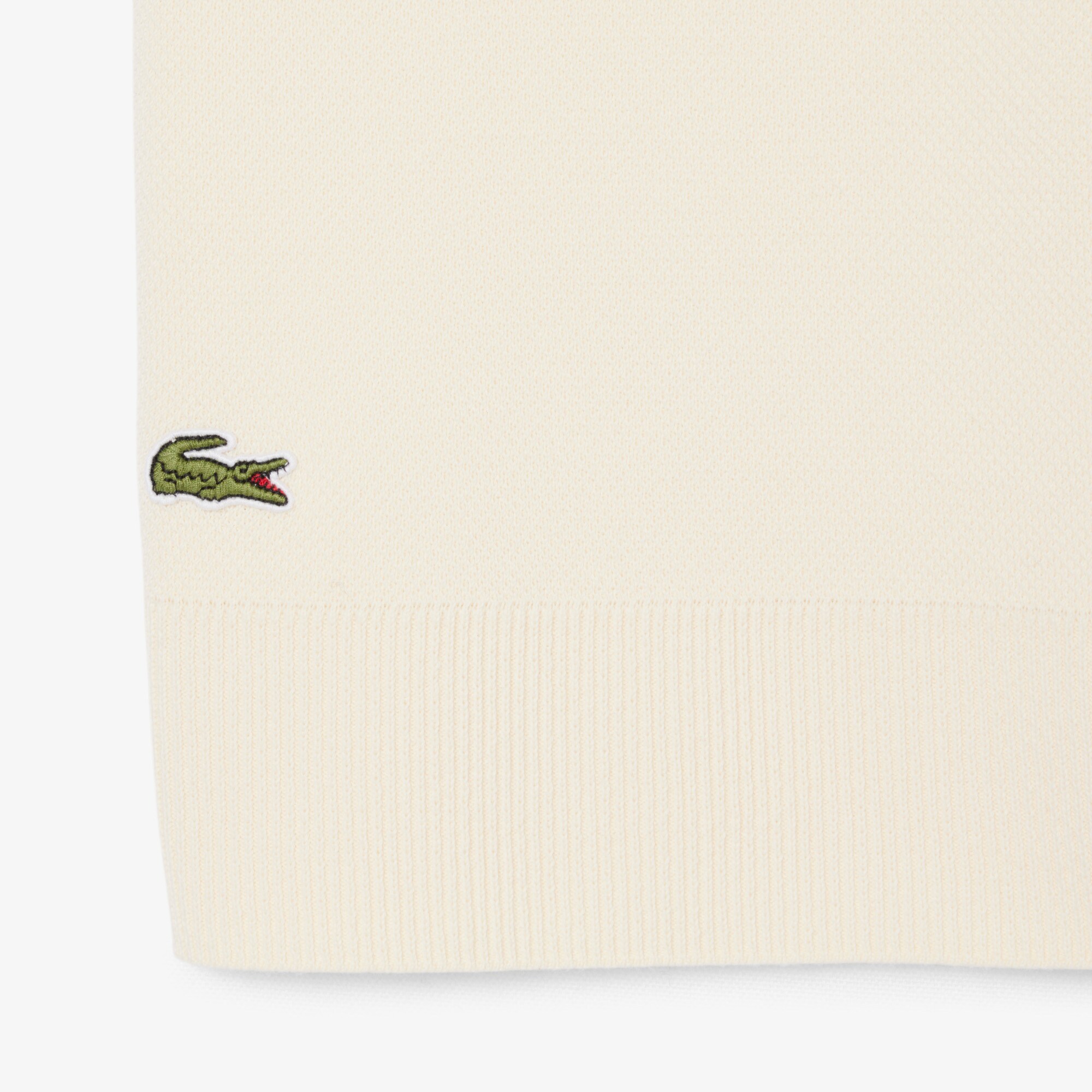 French Made Badge Accent Polo Collar Sweater image number 5