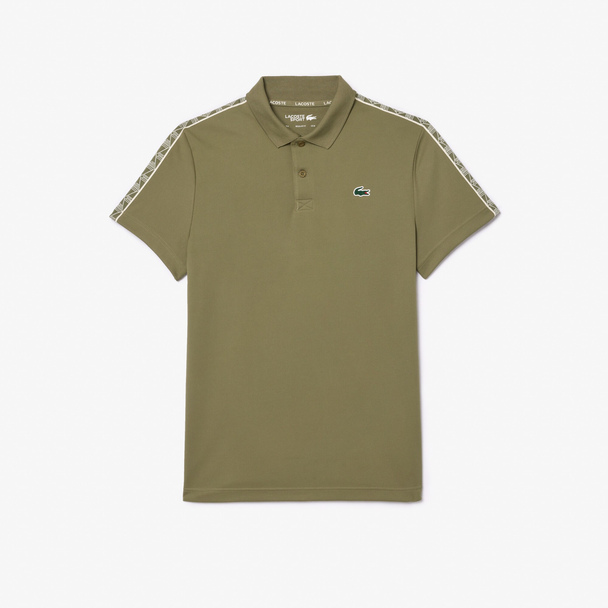 Ultra-Dry Monogram Stripe Tennis Polo Shirt image number 3