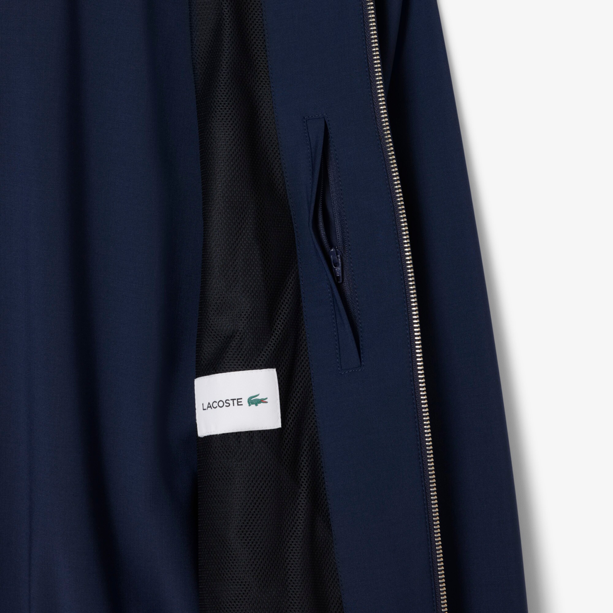 Wool Blend Flannel Hooded Jacket image number 3