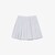 Poplin Short Striped Pleated Skirt image number 3