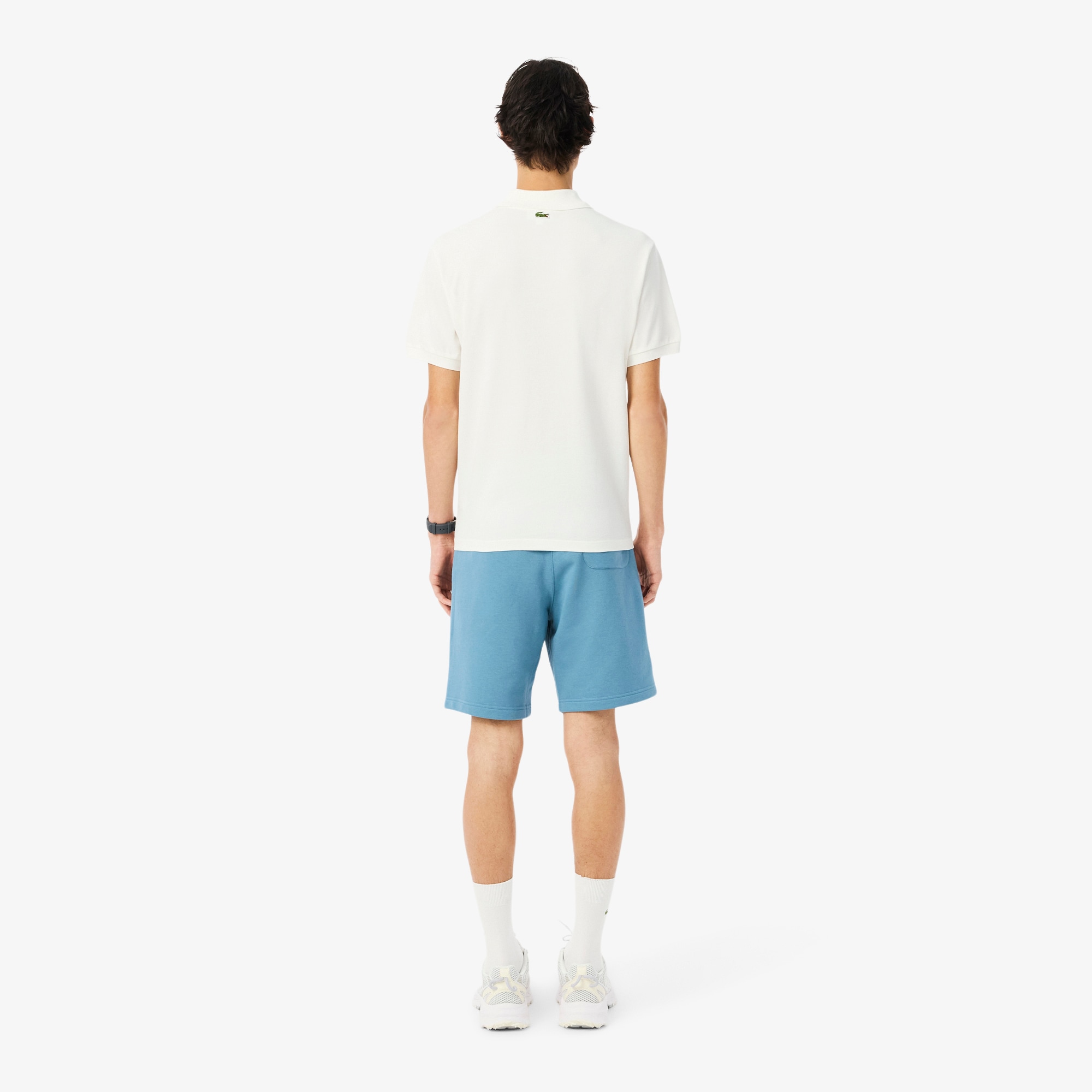 Graphic Cotton Fleece Shorts image number 2