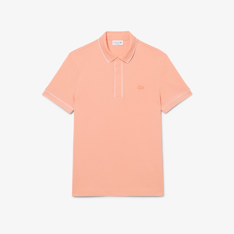 Regular Fit Paris Stretch Piqu&eacute; Polo Shirt image number 3