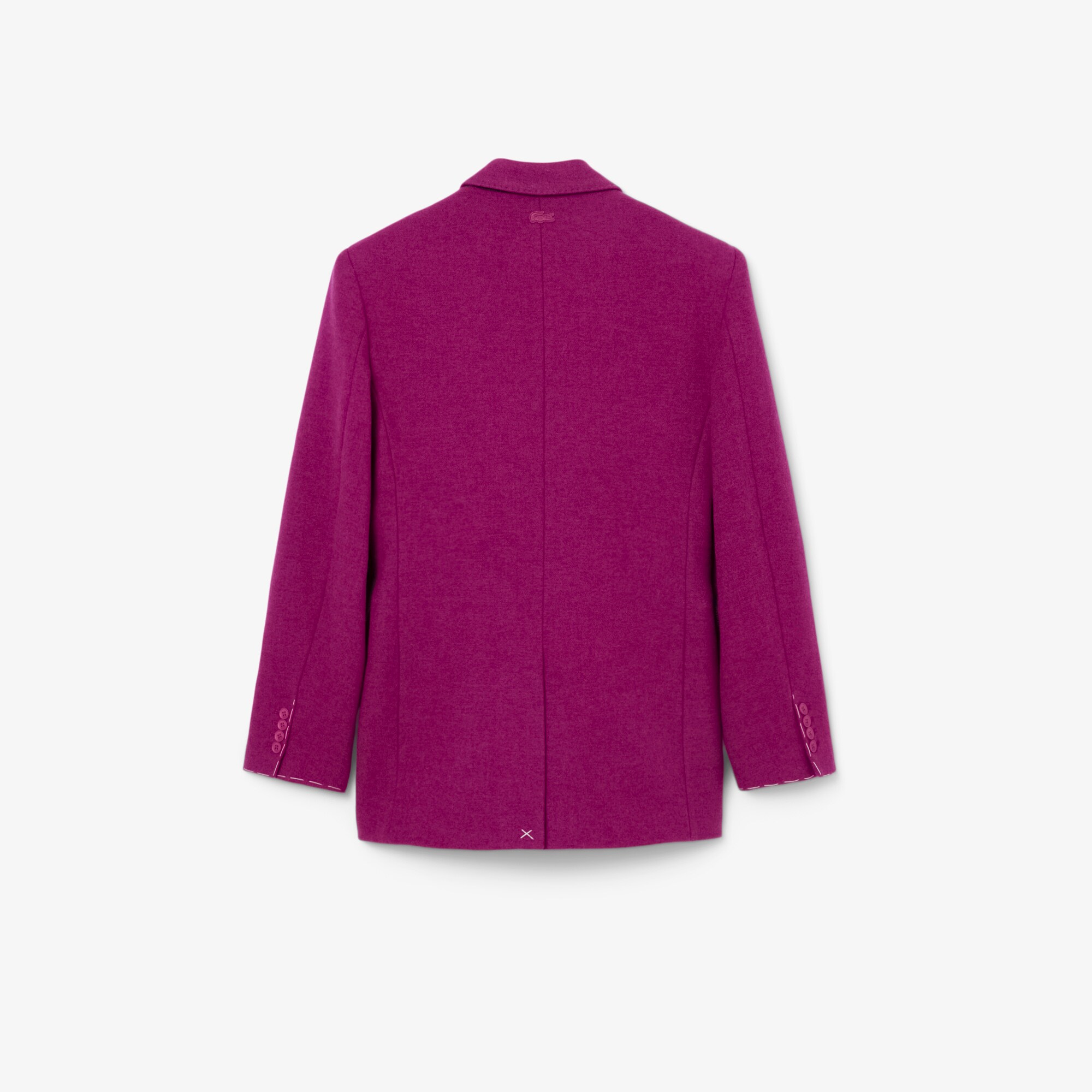 Runway Double Breasted Marbled Wool Blazer image number 4