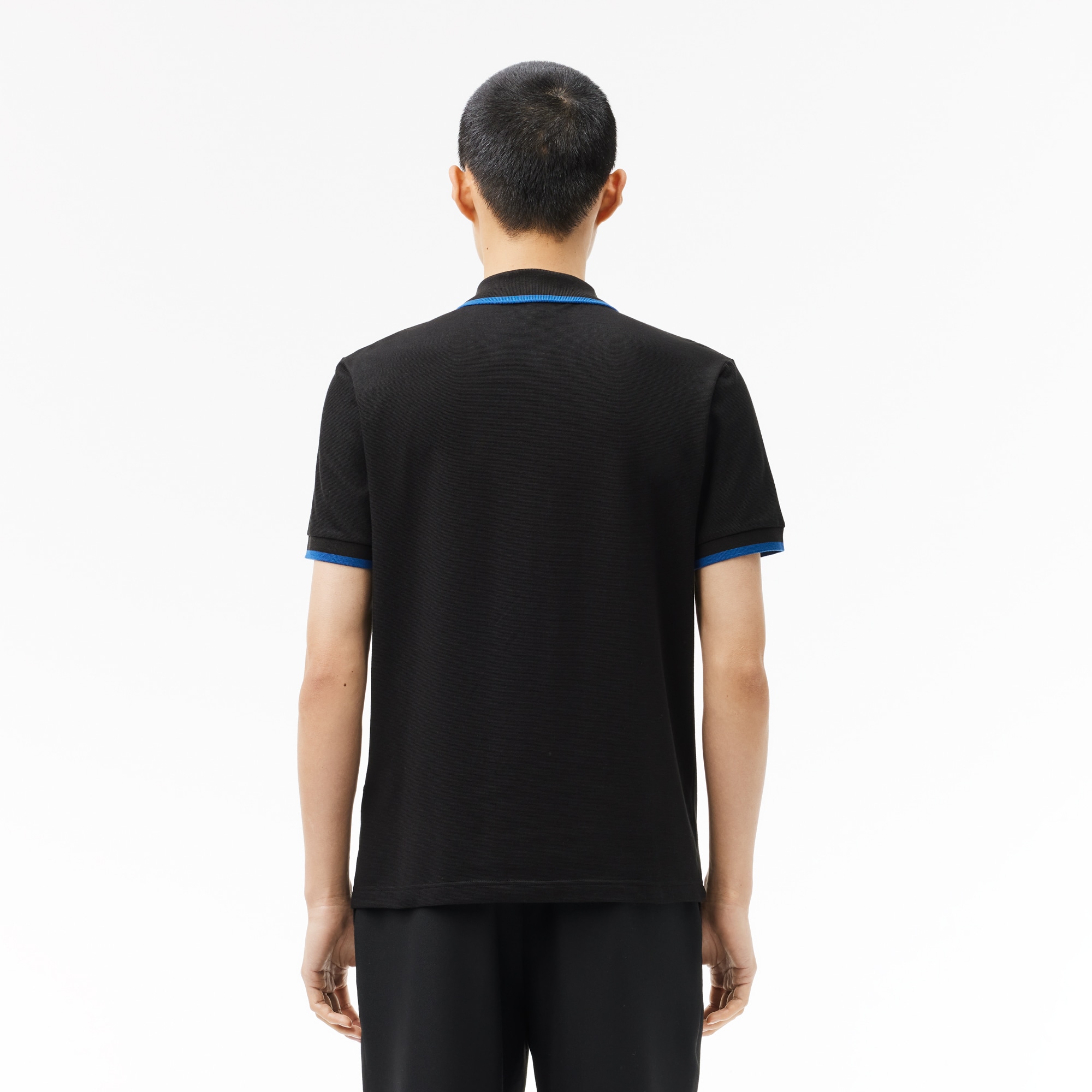 Regular Fit Stripe Collar Polo Shirt image number 2