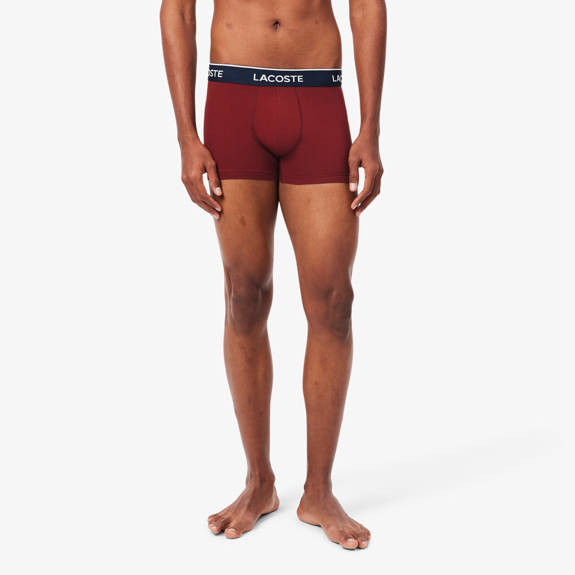 3-Pack Stretch Cotton Trunks image number 1