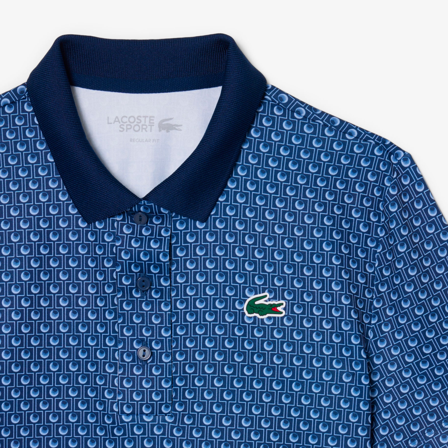 Regular Fit UV Protect Golf Polo Shirt image number 4