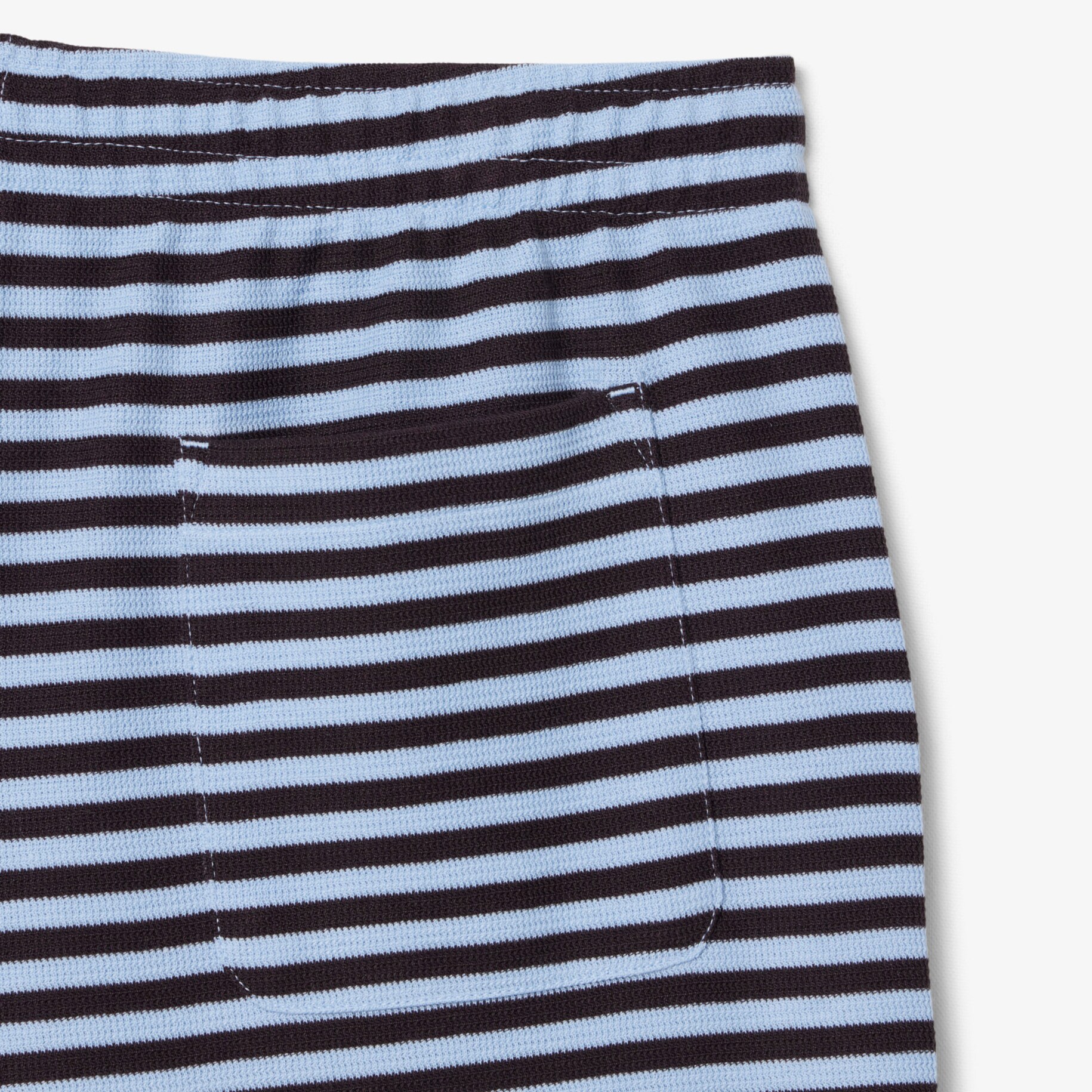 Regular Fit Striped Cotton Shorts image number 6
